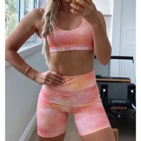 Sarah’s Day x White Fox Kelly Sports Bra Pink - Picture 2 of 5